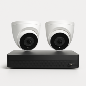 2 HD CCTV Cameras Package | 2MP CCTV Camera System | Dahua